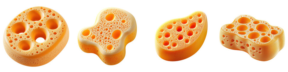 Obraz premium Sponge 3d cartoon style illustration