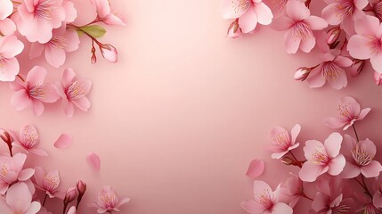 Minimalist Valentine's day background with text space for banners, posters or valentine's day greeting cards. Valentine's day celebration graphic resources