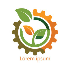 Green Farm Logo Design for Agribusiness and Organic Products