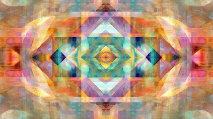 Bright Geometric Textures for Digital Backgrounds