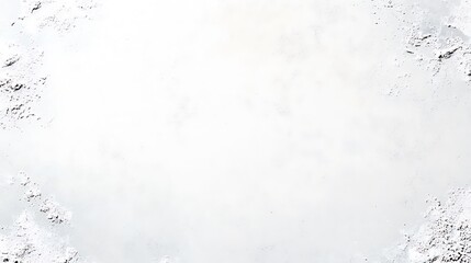 White Textured Background With Cracked Paint Border