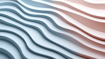 Obraz premium Abstract Wavy Surface Gradient Design