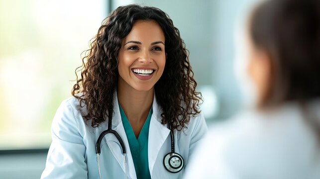 Doctor discussing personalized therapy plans for scleroderma patients