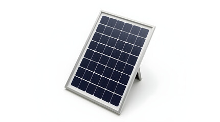 Solar panel isolated on white background