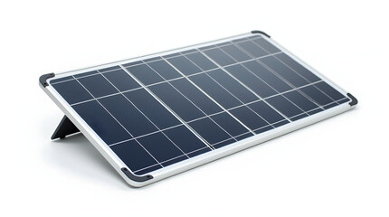 Solar panel isolated on white background