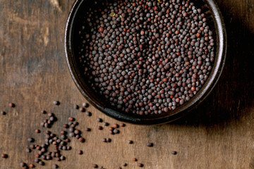 Black mustard seeds for cooking