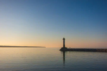 In the harbor of Motornoye