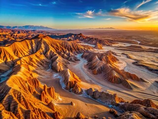 Atacama's Valle de la Luna: Martian-like dunes, surreal geology, breathtaking Chilean desert landscape photography.
