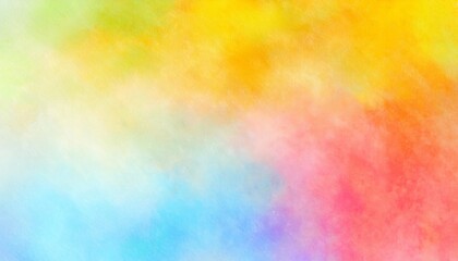 Watercolor painting blending vivid yellow, calming blue, and delicate pink hues into fluid, ethereal abstract background design