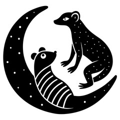 vector illustration of a bear