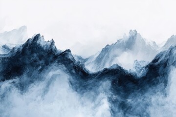 Fototapeta premium Watercolor Background Before Isolated and White Background