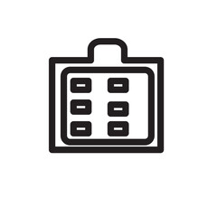 icon isolated on white background