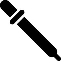 Pipette Glyph Icon