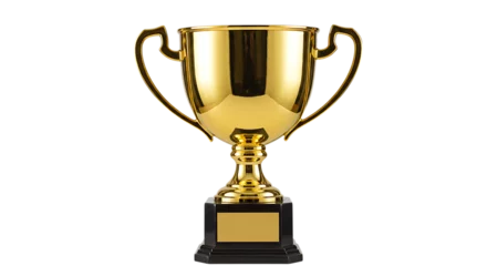 Fotobehang Goud Gold Trophy Award Winning Champion Prize  © SRRiadi