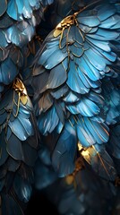 Obraz premium Color butterfly fairy wings texture poster background