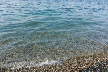 Sunset view of city of Geneva, Switzerland