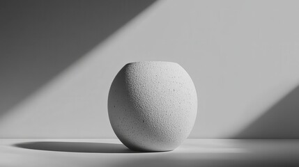 Dramatic High Contrast Object with Shadow Play