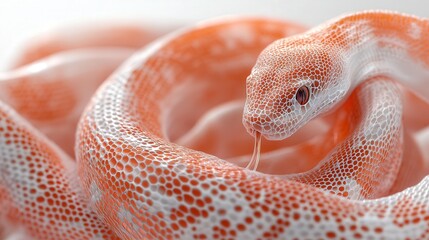 Fototapeta premium visualizing the action of snake venom toxins at the molecular level, demonstrating how these are researched to create drugs for treating venomous bites and other conditions