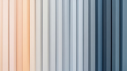 gradient of vertical lines transitioning from warm peach tones to cool gray and blue hues, creating soft and calming visual effect