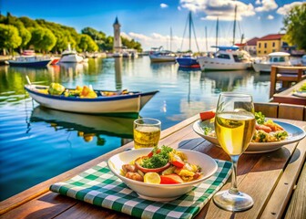 Delicious Seafood Lunch at a Charming Italian Marina