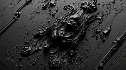 Intricate Patterns with Dramatic Lighting and Texture