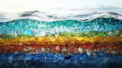 microplastic pollution levels in different water bodies like rivers, lakes, and oceans