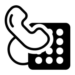 Call glyph icon