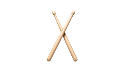 Crossed Drumsticks Music Instrument