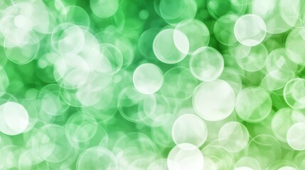 Shimmering Light Effects in Nature Garden Setting