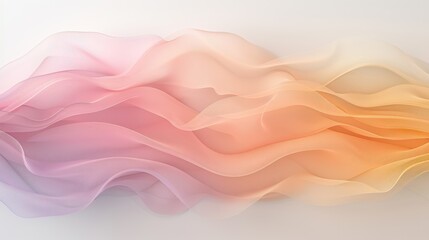 A melting wax-inspired abstract design in soft pastel tones, flowing seamlessly across the canvas, copy space