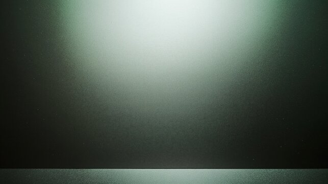 green background with spotlight