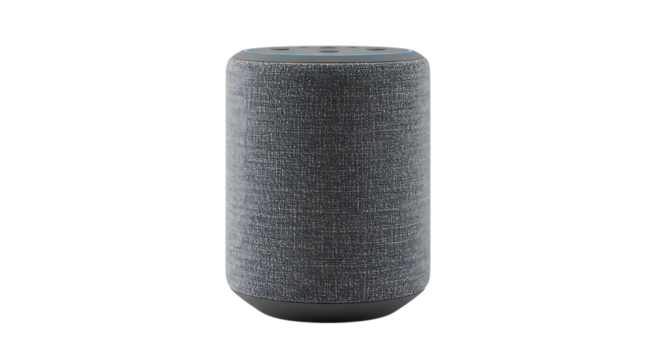 Echo smart speaker Charcoal fabric design home audio