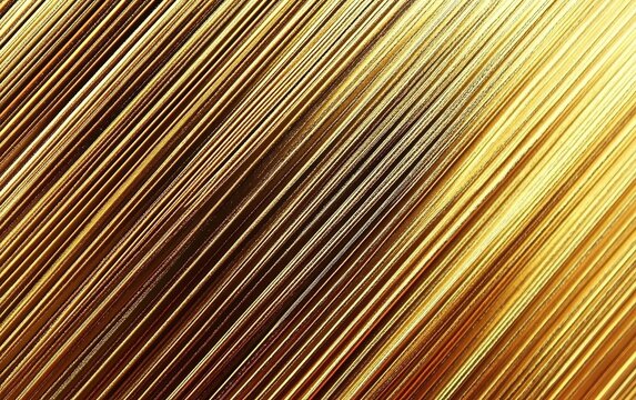 textured gold foil metallic golden slanted parallel lines luxury abstract background.