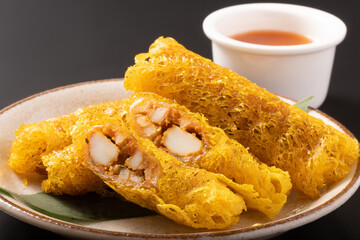 ライスペーパー春巻き（タイカレー）