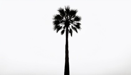 Fototapeta premium palm tree isolated on white