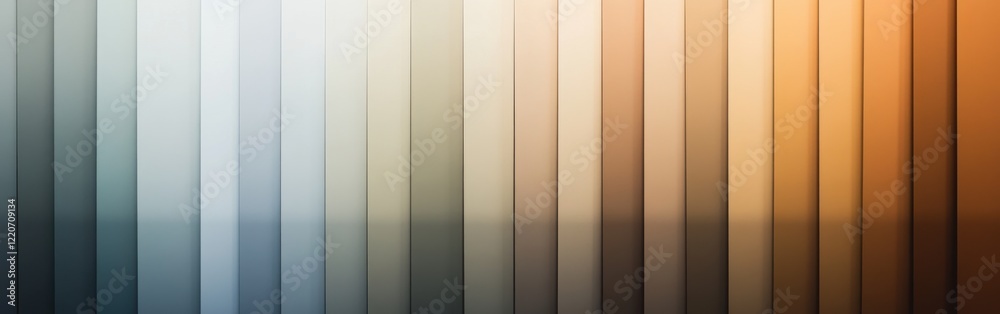 Aufkleber Gradient transitions create an abstract background with smooth color shifts from cool to warm tones