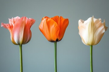 Capturing the life of a flower. Generative AI