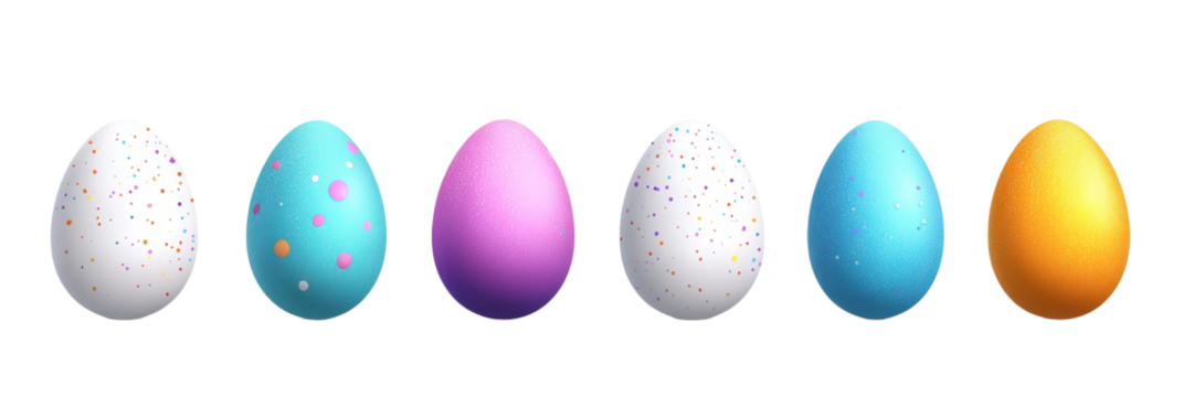 chocolate easter egg, white background - Powered by Adobe