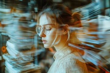 Burnout whispers in the chaos. Generative AI