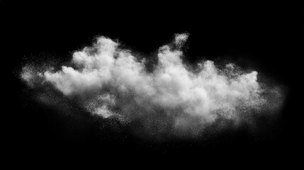 Obraz premium Fine liquid particles misting through the air, forming a hazy, translucent cloud.