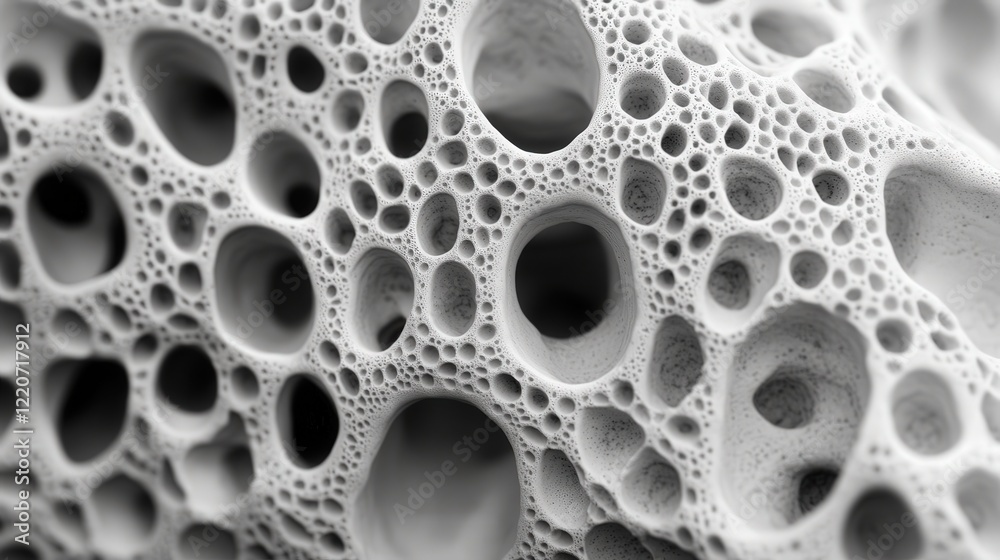 Poster solid particles forming intricate patterns as they settle into a uniform layer