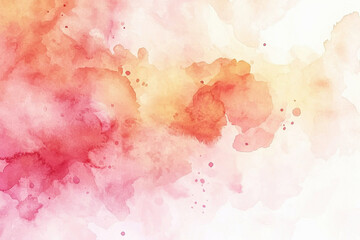 Peachy watercolor wash with soft gradients and subtle textures creates a romantic feminine backdrop for various design projects