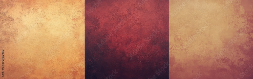 Poster warm gradient background featuring shades of amber and deep red in a soothing blend for creative des