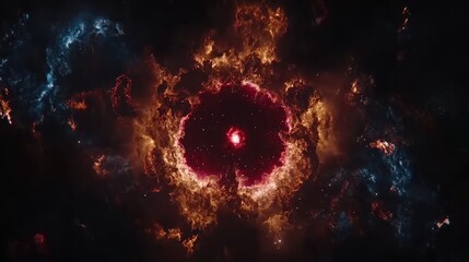 Fototapeta premium Galactic Core Glow