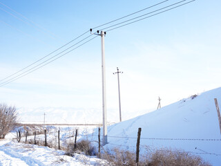 high voltage power lines