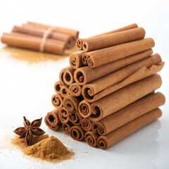 cinnamon sticks and anise