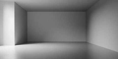 Fototapeta premium Dark room with space 