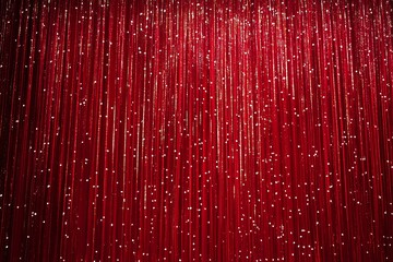 Red curtain background