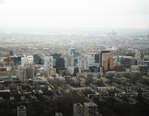 Naklejka premium Edificios de Amsterdam