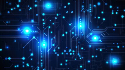 Fototapeta premium Abstract Circuit Board Background